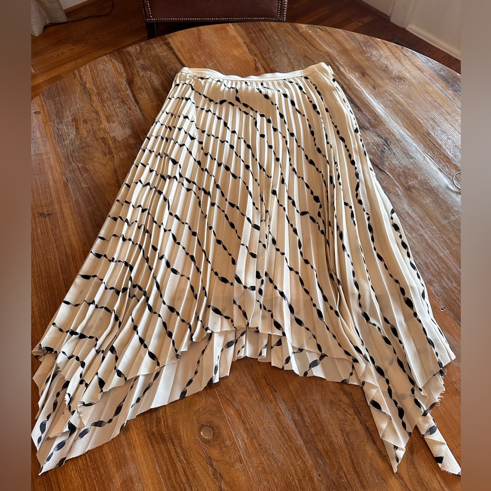 Helmut Lang Silk Skirt- 8